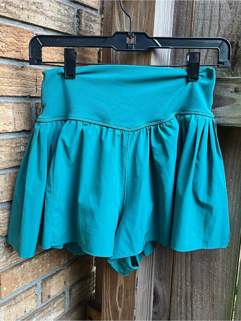 Offline by Aerie Teal Athletic Flowy Shorts - Picture 1 of 3